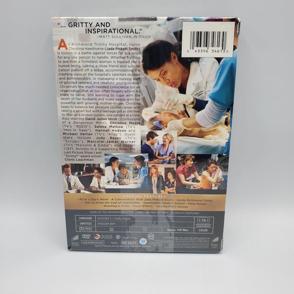 HawthoRNe: The Complete First Season (DVD, 2010) Sealed NEW Jada Pinkett Smith - Picture 2 of 5